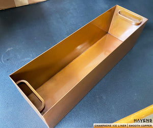 Custom Trough Sink - Copper