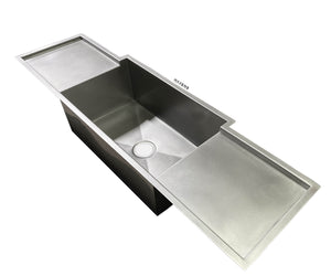 Custom Drainboard Sink - Stainless