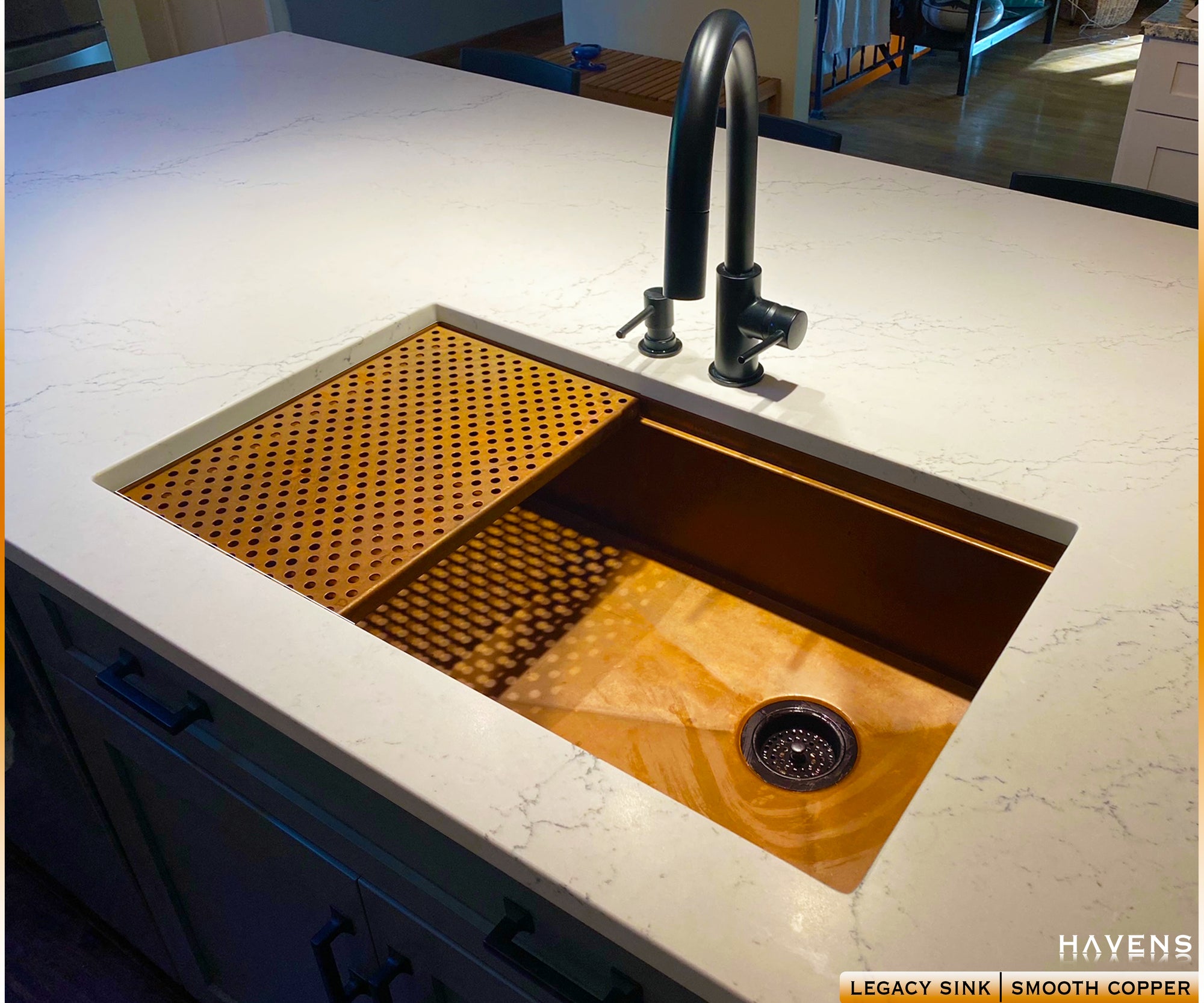 Custom Legacy Undermount Sink - Copper