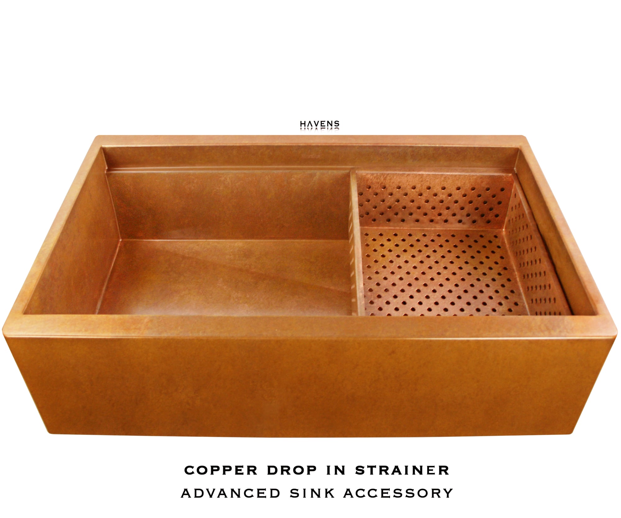 Copper Drop In Strainer
