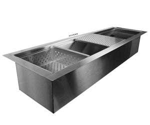 Culinary workstation sink for a galley style kitchen by Havens