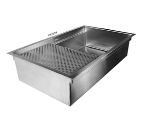 Legacy - Legacy Brushed Stainless Steel Sink - Undermount