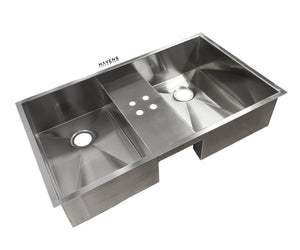 Custom Undermount Sink (Faucet Deck) - Stainless