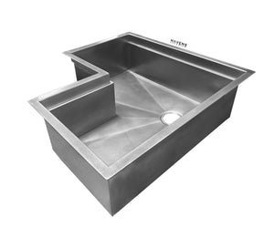 Custom Corner Sink - Stainless