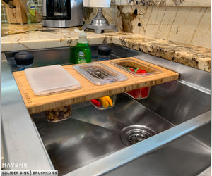 Custom Double Bowl Farmhouse Sink - Stainless