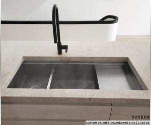 Custom Drainboard Sink - Stainless