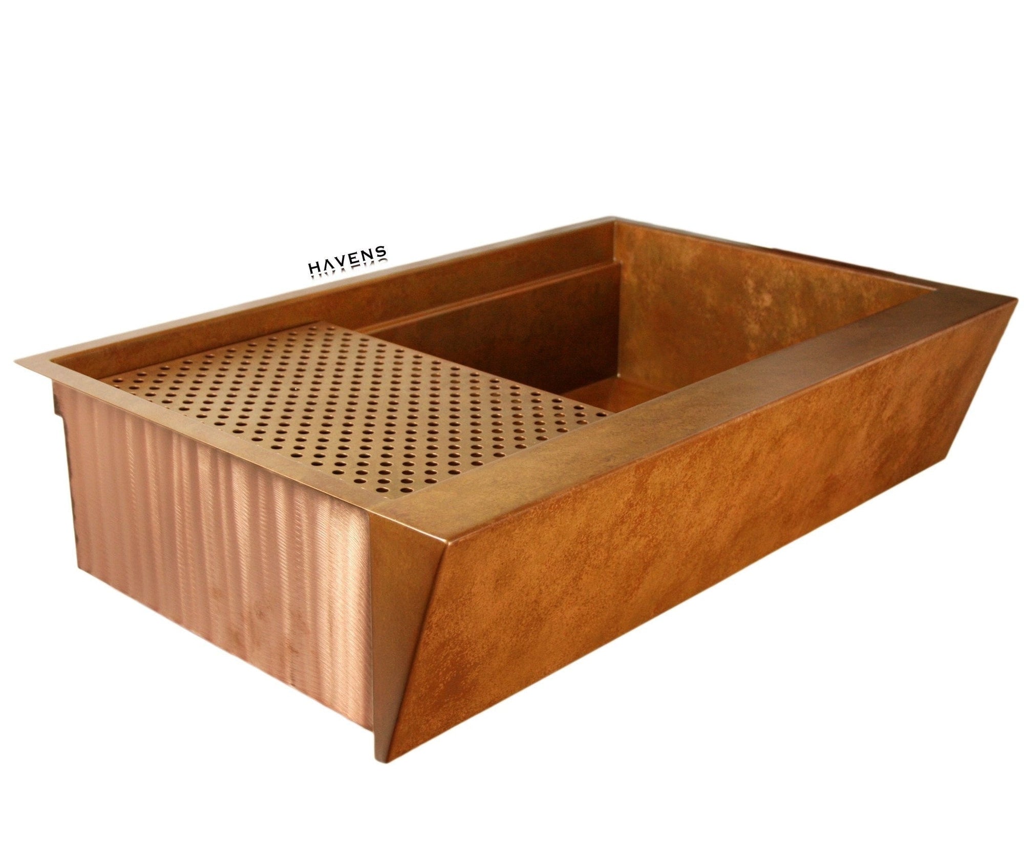 Prism Farmhouse Sink - Copper