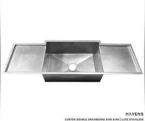 Custom Drainboard Sink - Stainless