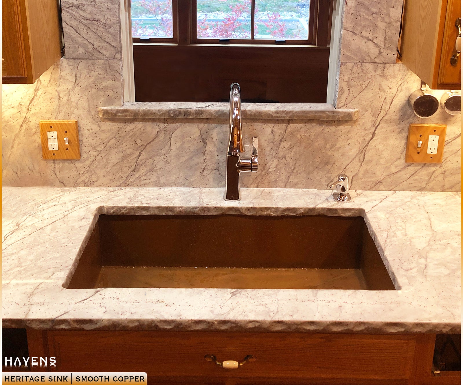 Heritage Undermount Sink - Copper