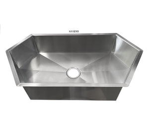 Custom Corner Sink - Stainless