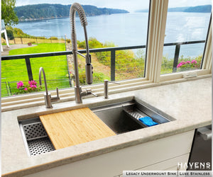 Custom Legacy Undermount Sink  - Stainless