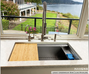 Custom Legacy Undermount Sink  - Stainless