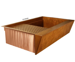 nova custom copper kitchen sink - usa