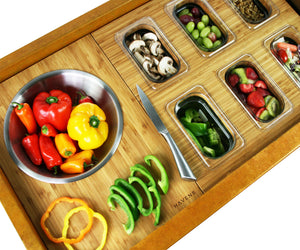 Accessory - Six Container Serving Board