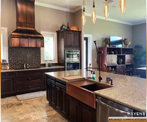 Legacy Farmhouse Sink - Brushed Copper