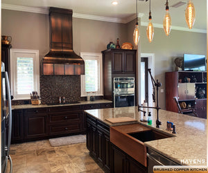 Legacy Farmhouse Sink - Brushed Copper