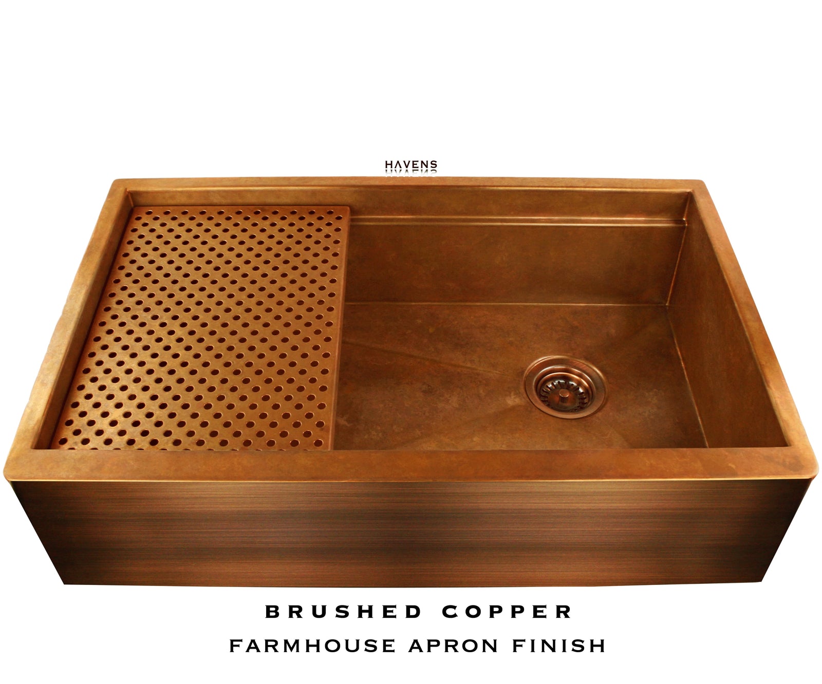 Legacy Farmhouse Sink - Brushed Copper