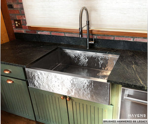 Custom Legacy Farmhouse Sink - Stainless