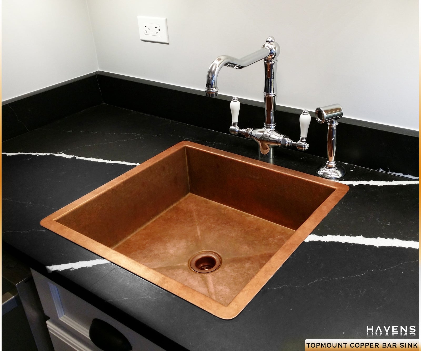 Custom Centra Sink - Copper