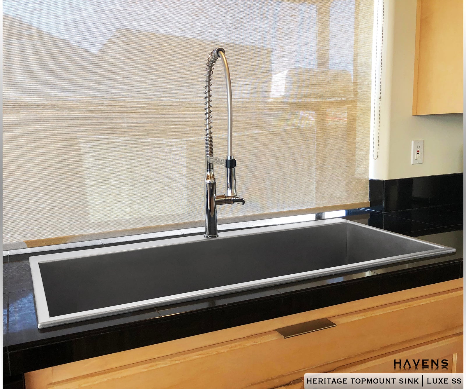 Custom Heritage Topmount Sink - Stainless