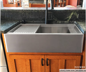 Custom Legacy Farmhouse Sink - Stainless