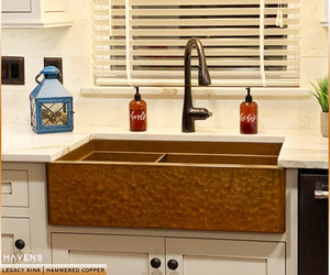 Custom Legacy Farmhouse Sink - Copper