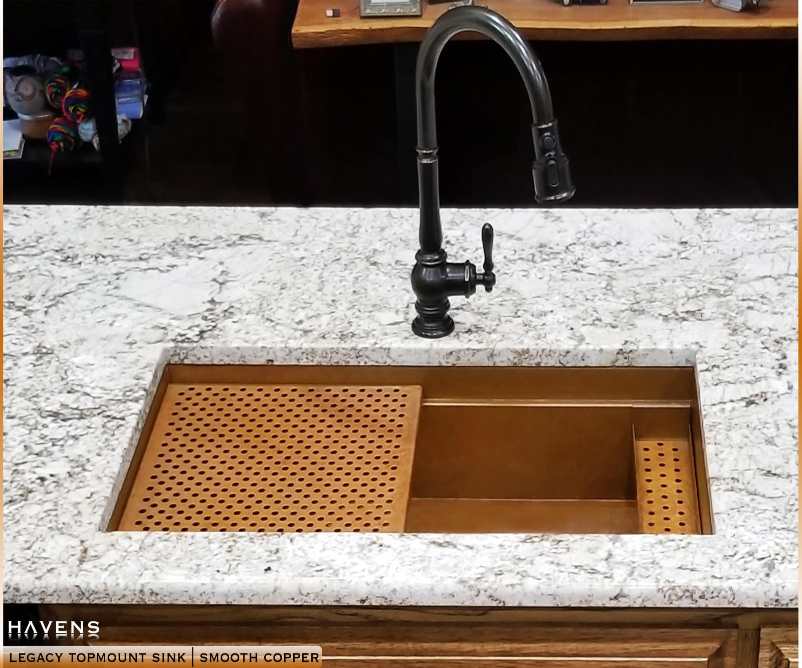 Custom Legacy Undermount Sink - Copper