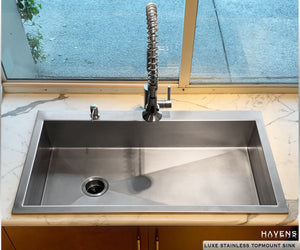 Custom Heritage Topmount Sink - Stainless