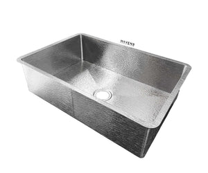 Custom Radius Corners Sink - Stainless