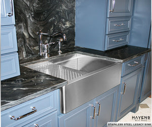 Custom Legacy Farmhouse Sink - Stainless